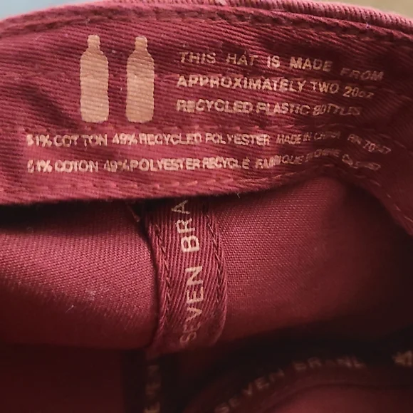 Iowa State University Cyclones Red 47 Brand Fitted Hat XL - Picture 7 of 7